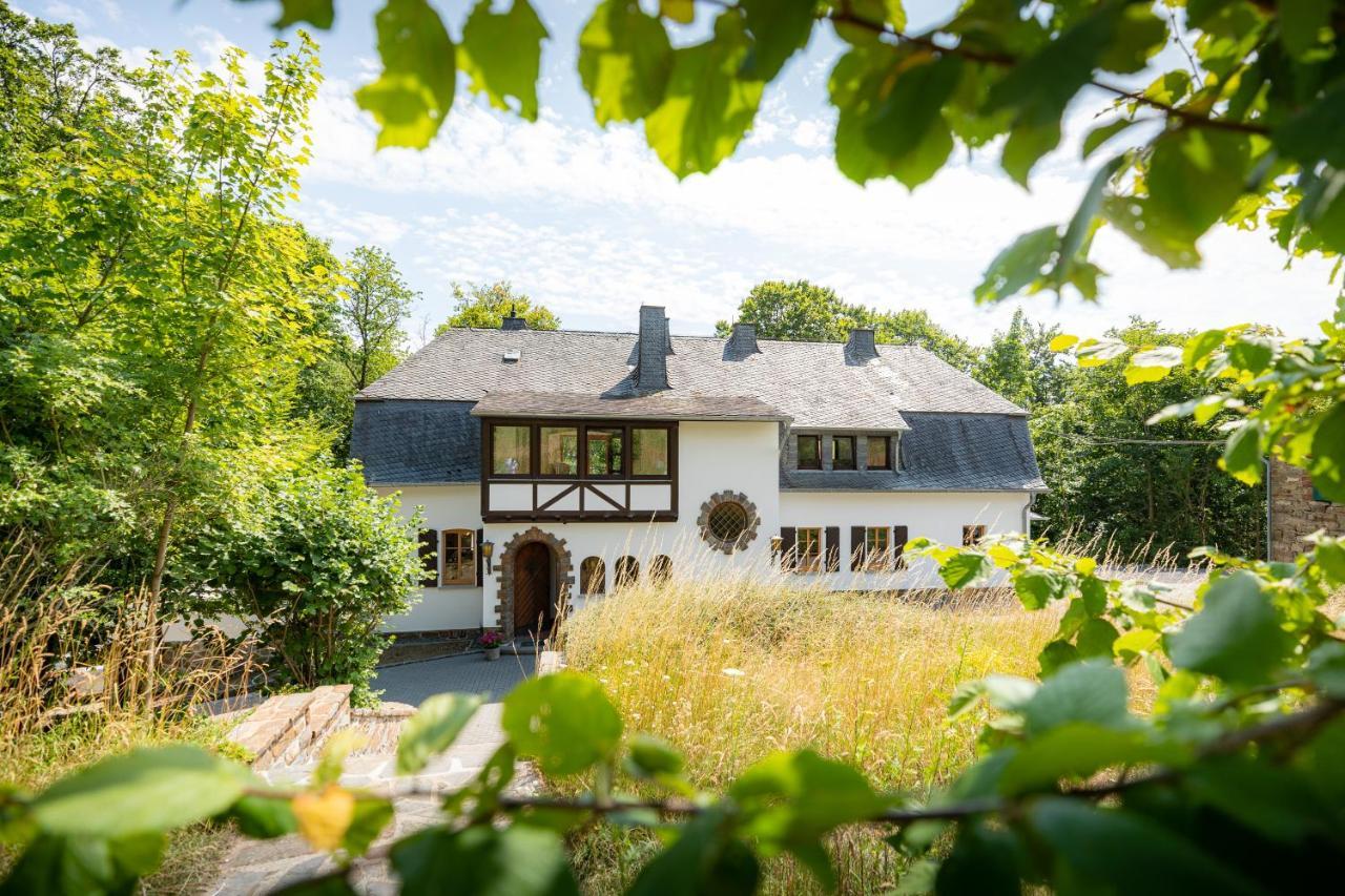 Landhaus Karbach Komplett Oder Einzelne Wohneinheiten Villa Inkl Sauna Bzw Waldhaeuschen Hirten Exterior photo
